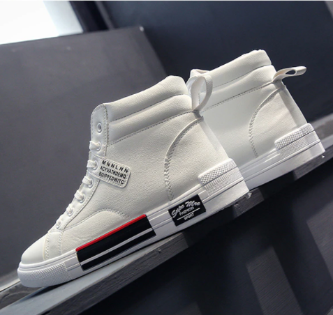 Buty Męskie Wysokie Casual Na Jesień I Zimę