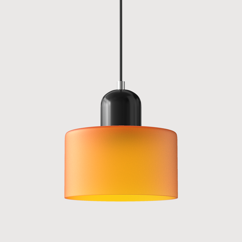 Kreatywna Lampa Wisząca Bauhaus Ze Szklanym Kloszem