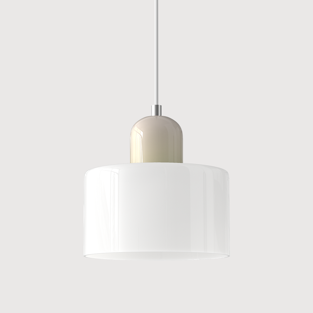 Kreatywna Lampa Wisząca Bauhaus Ze Szklanym Kloszem