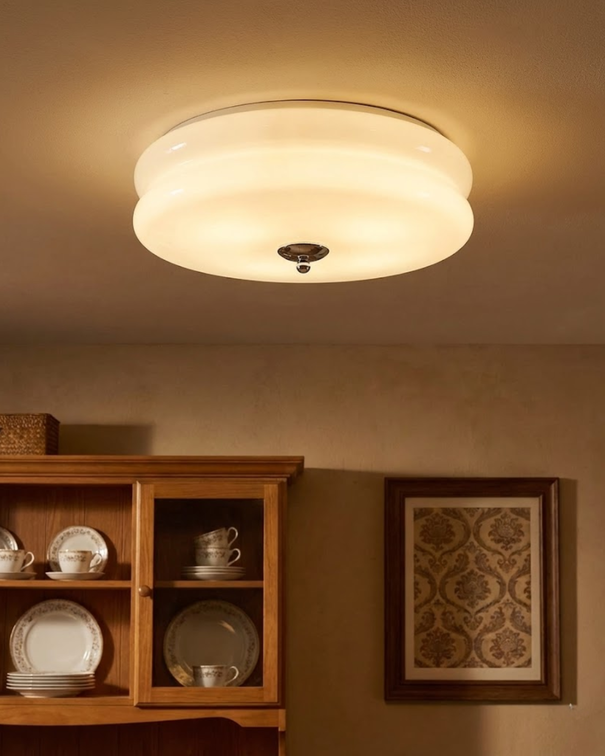 Klasyczna Lampa Sufitowa Inspirowana Stylem Retro