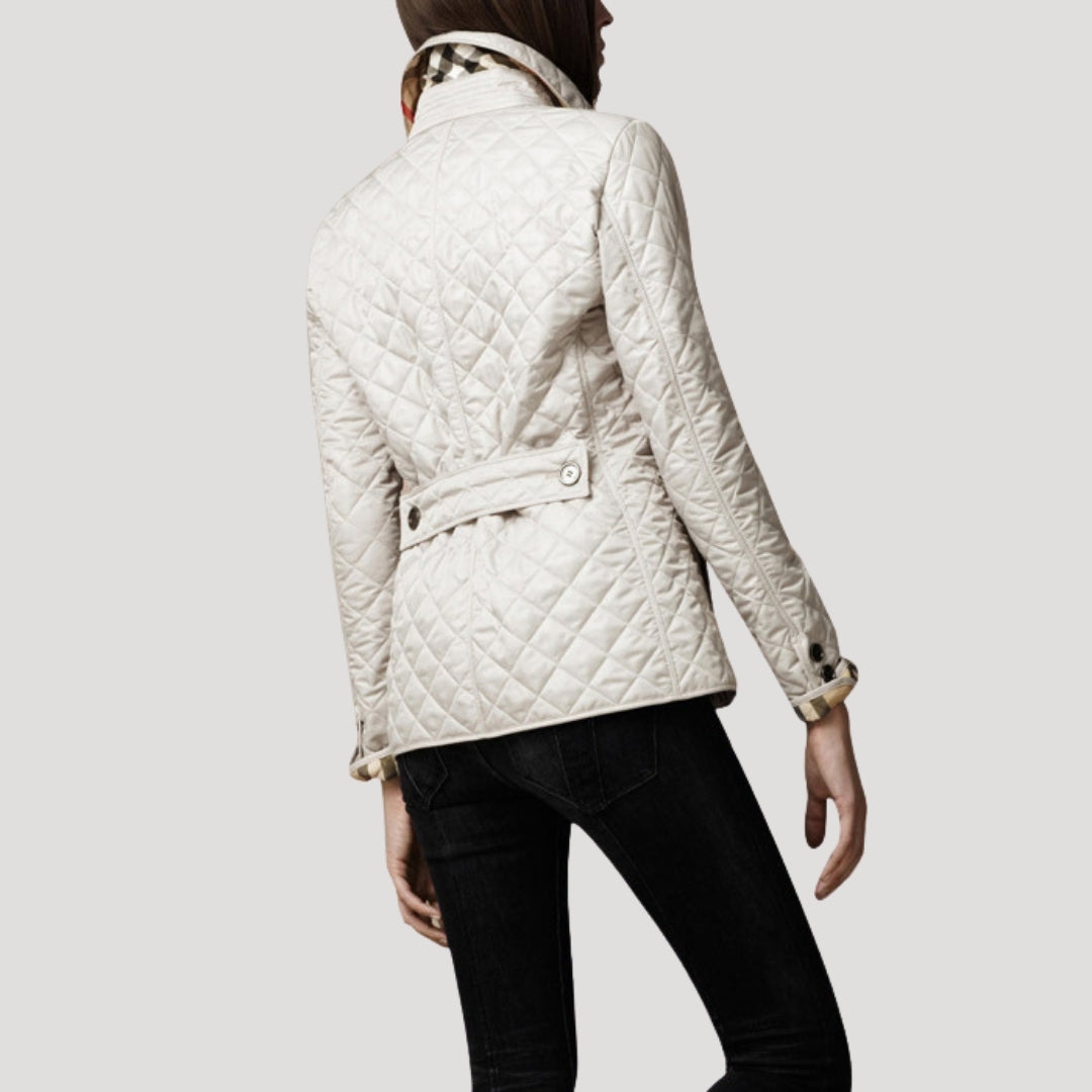 Kurtka Wiosenna Damska Pikowana