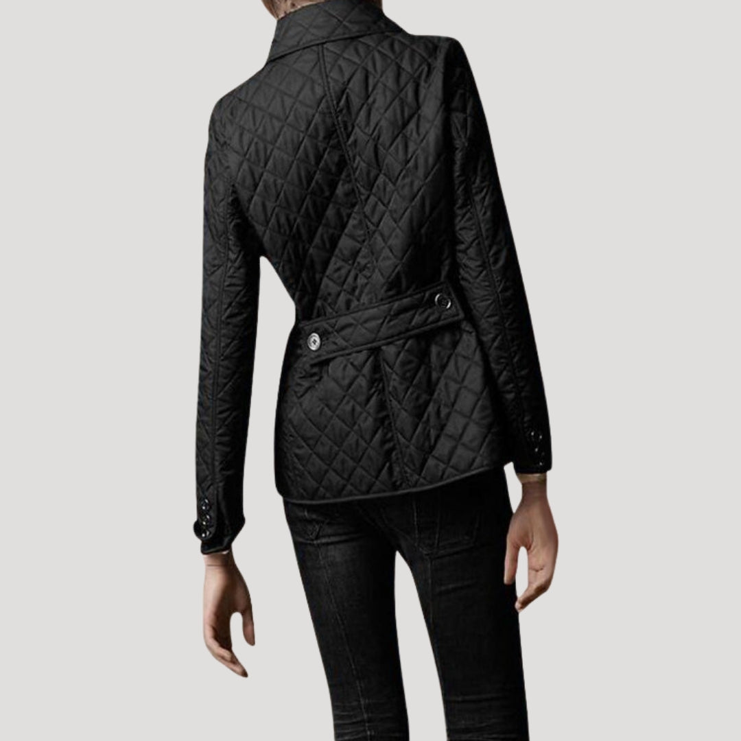 Kurtka Wiosenna Damska Pikowana