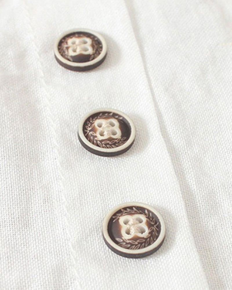 Bluzka Damska Letnia Z Guzikami