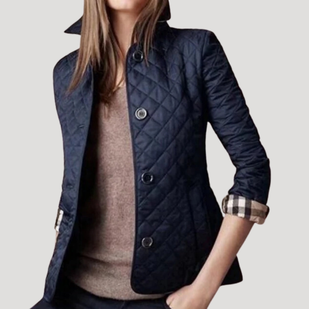 Kurtka Wiosenna Damska Pikowana