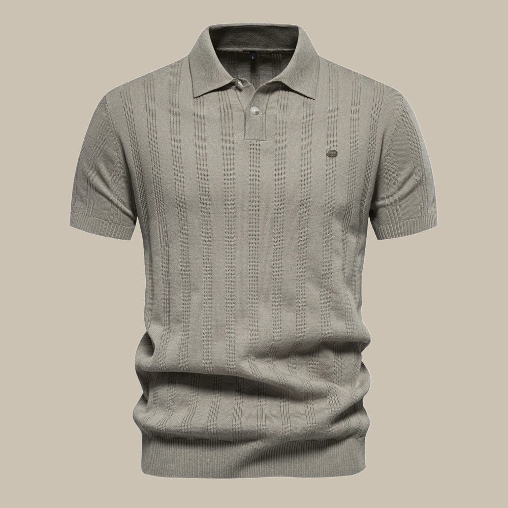 Bluzki Męskie Polo z Krótkim Rękawem | Casualowy