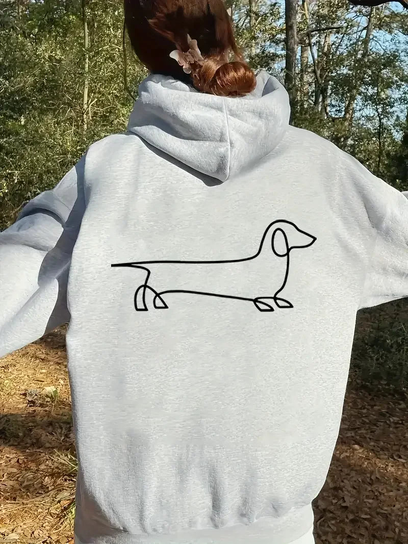 Damska Bluza z Grafiką | Oversized
