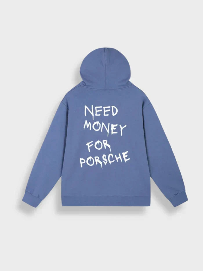Męska Bluza z Kapturem Oversized | Graficzna