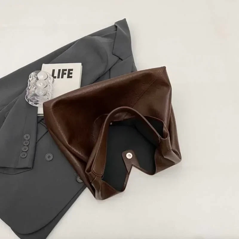 Torebka Damska Shopper Z Szerokim Uchwytem