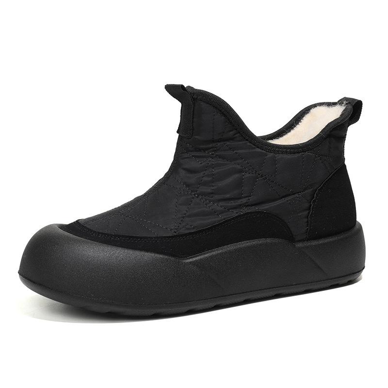 Śniegowce Damskie Ankle Slip On Platformie | Zimowe