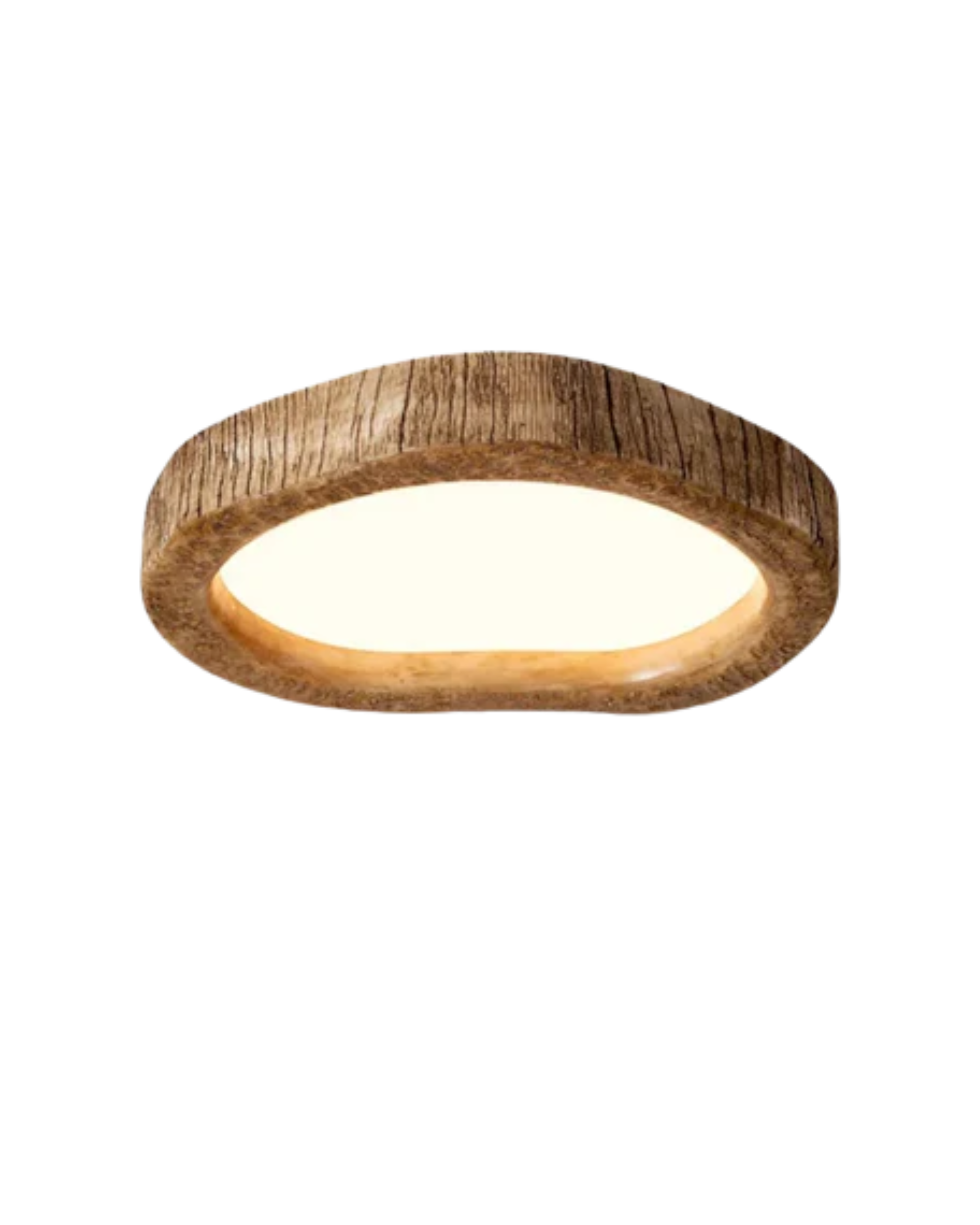 Lampa Sufitowa O Naturalnej Formie Do Wnętrz Japandi