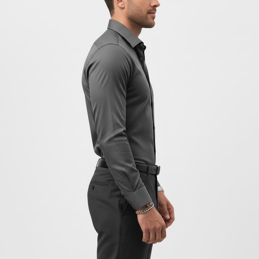 Koszula Męska Z Długim Rękawem