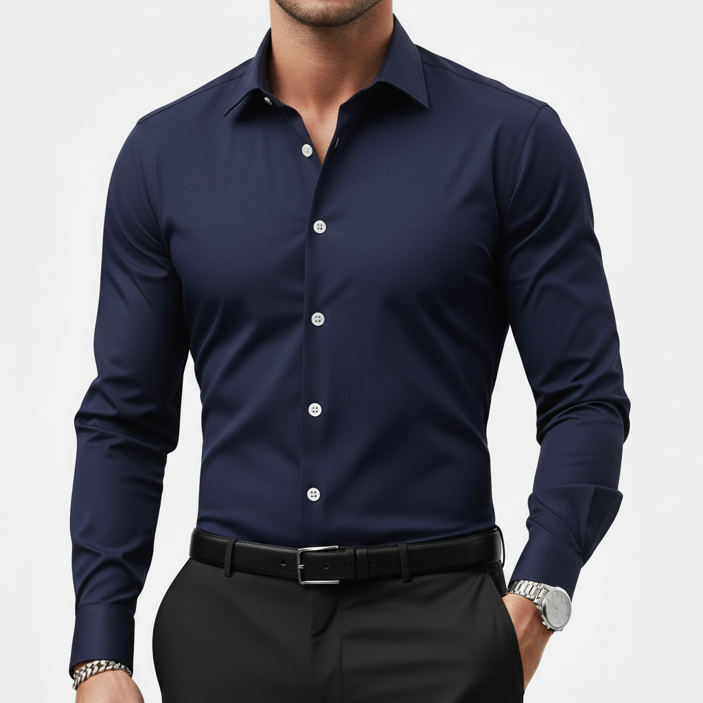 Koszula Męska Z Długim Rękawem