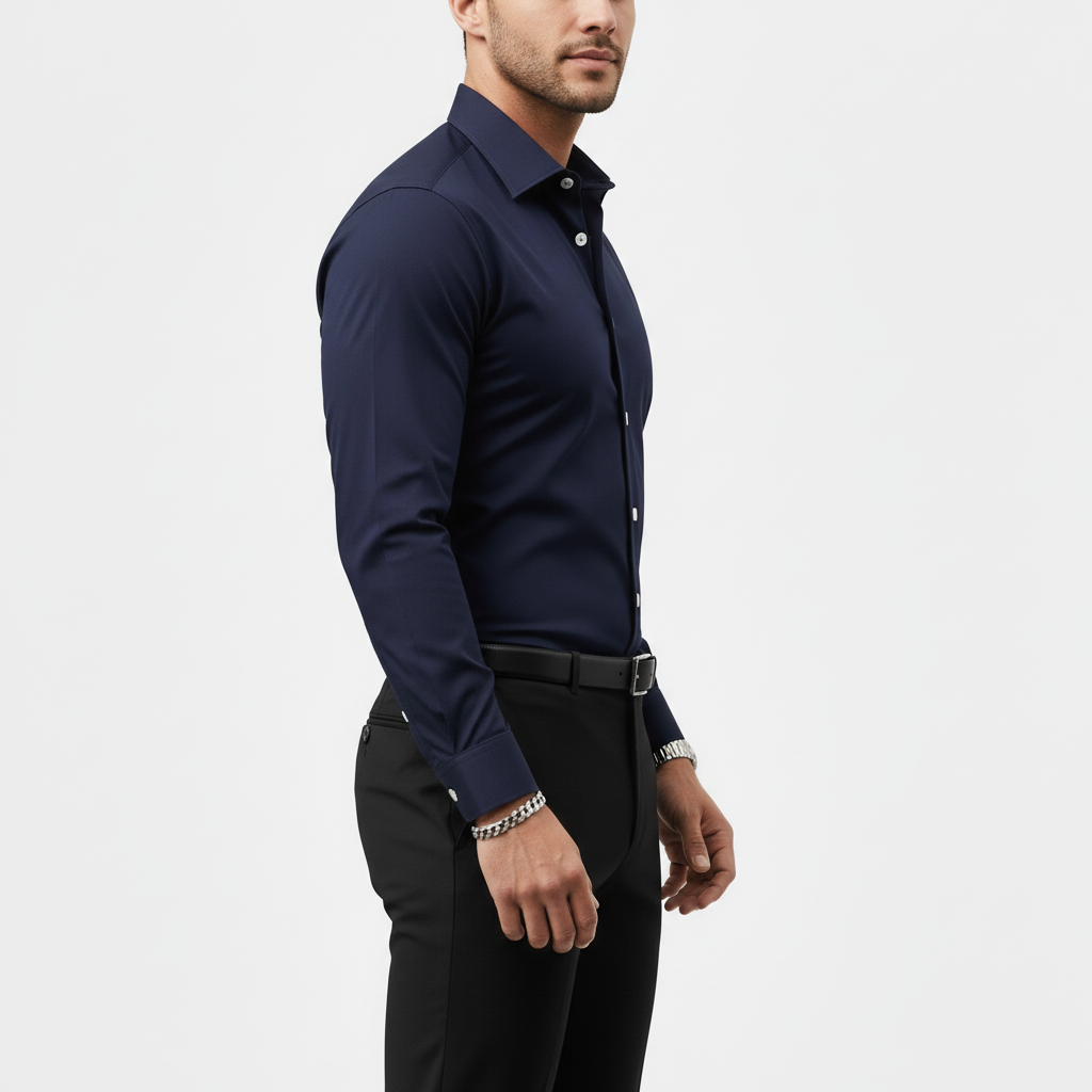 Koszula Męska Z Długim Rękawem