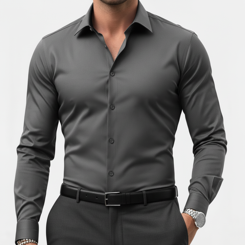 Koszula Męska Z Długim Rękawem