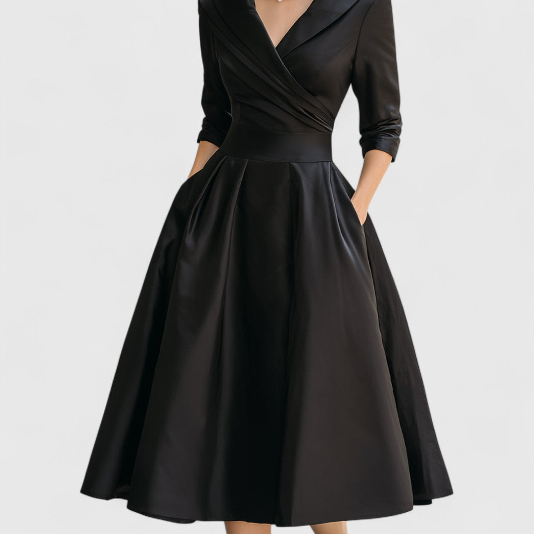 Sukienka Na Wesele Midi Elegancka
