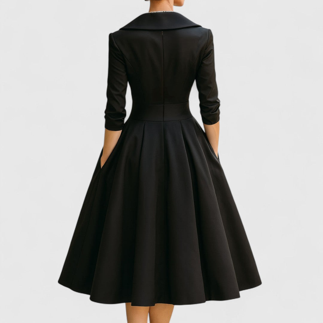 Sukienka Na Wesele Midi Elegancka