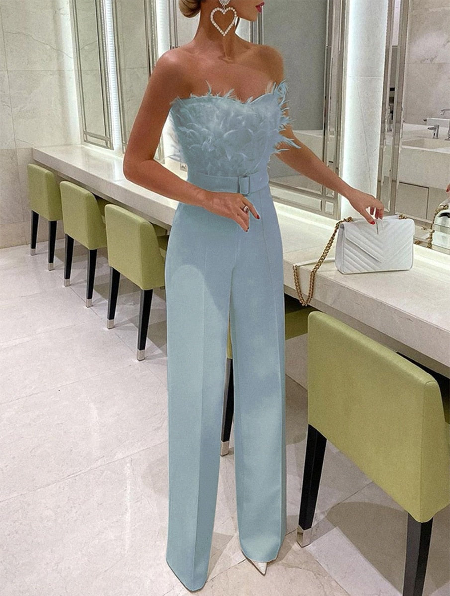 Frola | Kombinezon Damski Elegancki Bandeau