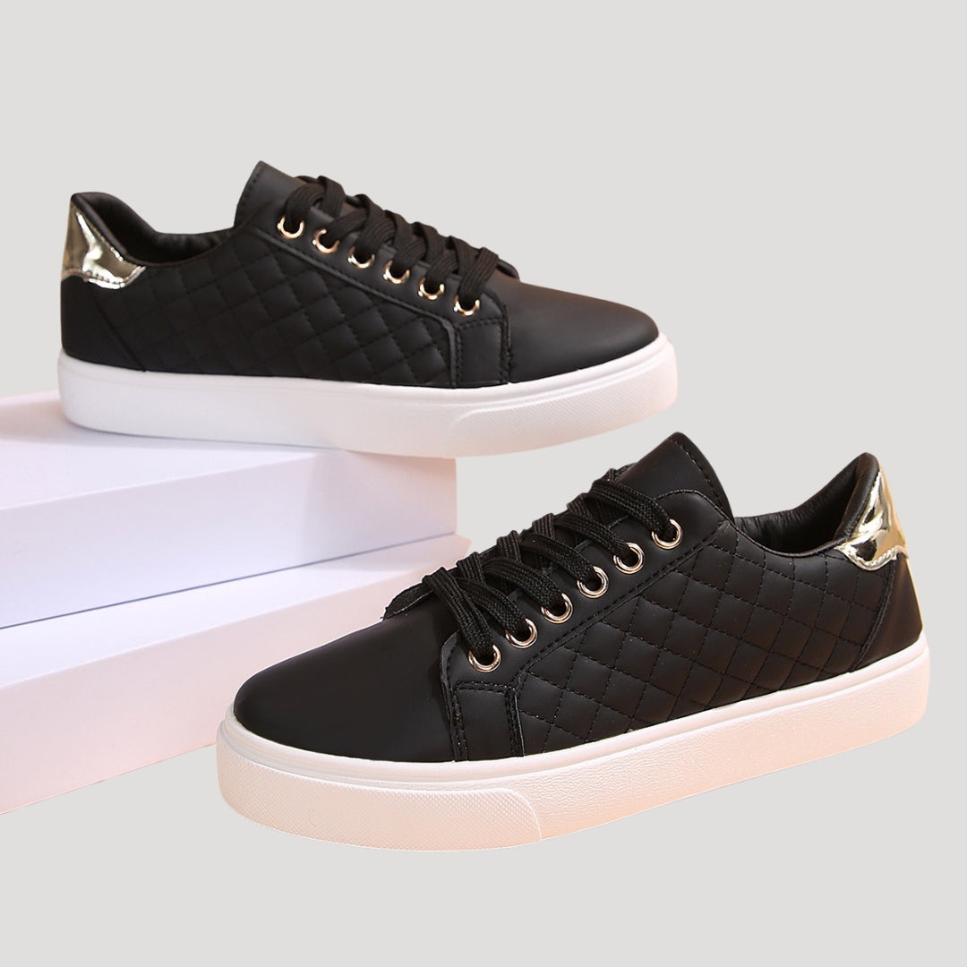 Sneakersy Damskie Sznurowane Casual