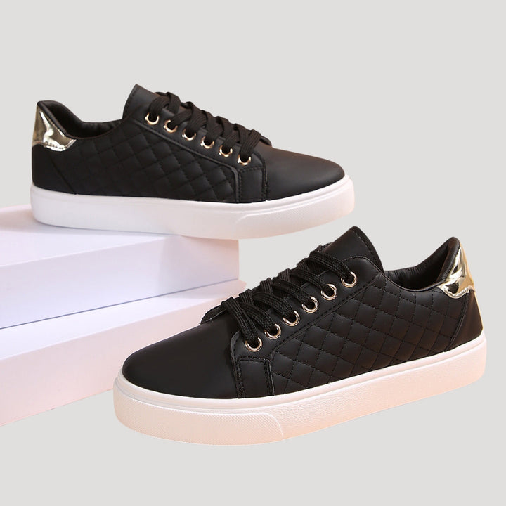 Sneakersy Damskie Sznurowane Casual