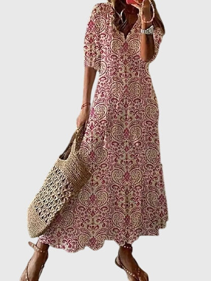 Natalia | Sukienka Damska Letnia Midi Boho