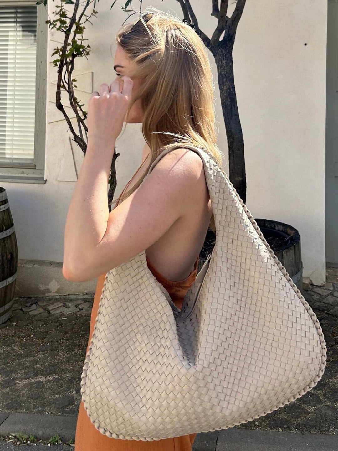 Weronika | Torebka Damska Shopper Duża Na Ramię