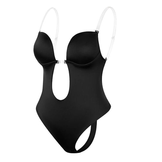 Lizy | Body Shaper Damskie Z Głębokim Dekoltem