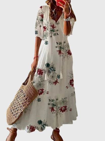 Natalia | Sukienka Damska Letnia Midi Boho