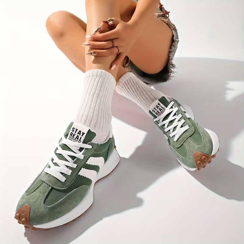 Oliwia | Sneakersy Damskie Komfortowe Na Platformie