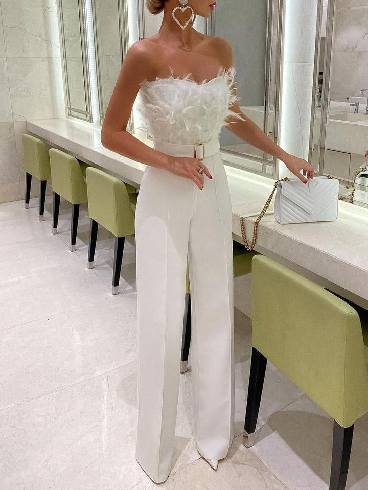 Frola | Kombinezon Damski Elegancki Bandeau