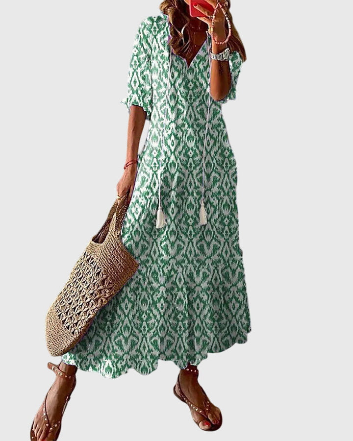 Natalia | Sukienka Damska Letnia Midi Boho