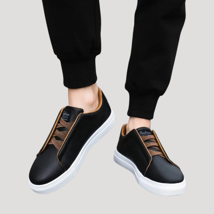Sneakersy Męskie Wsuwane Casual