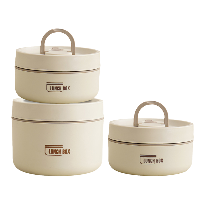 Lunchbox Termiczny Wielopoziomowy Ze Stali Nierdzewnej Z Torbą