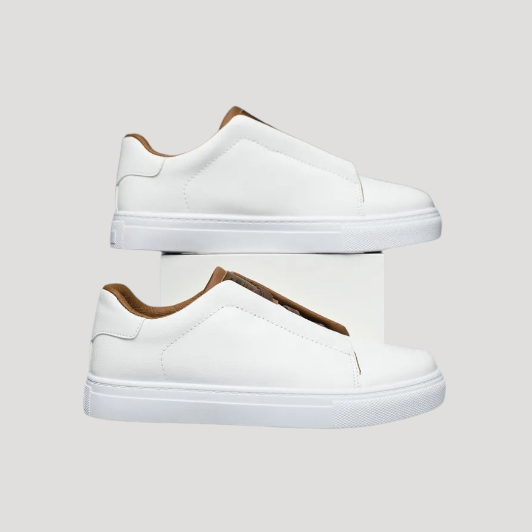 Sneakersy Męskie Wsuwane Casual