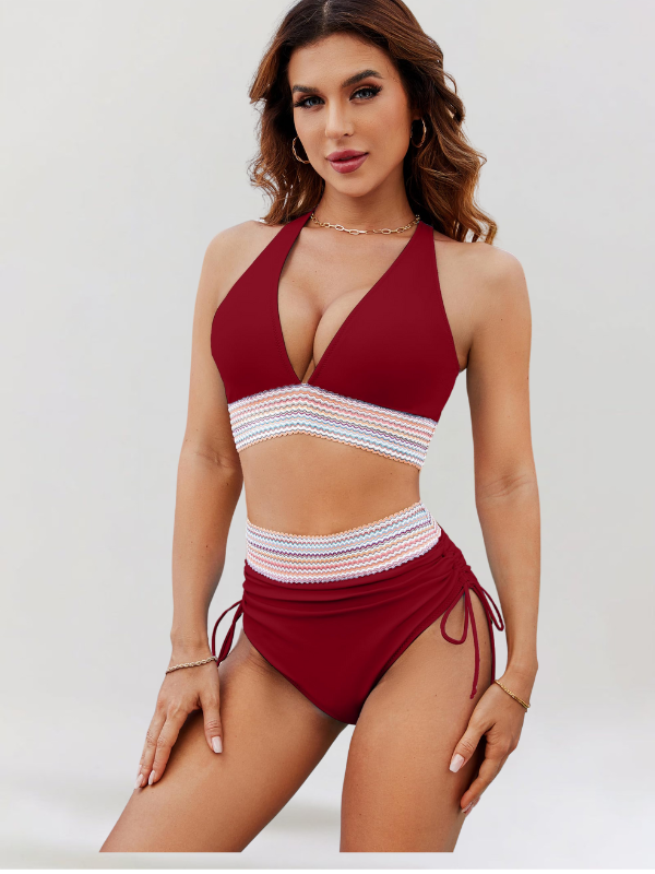 Bikini Damskie Wysoki Stan