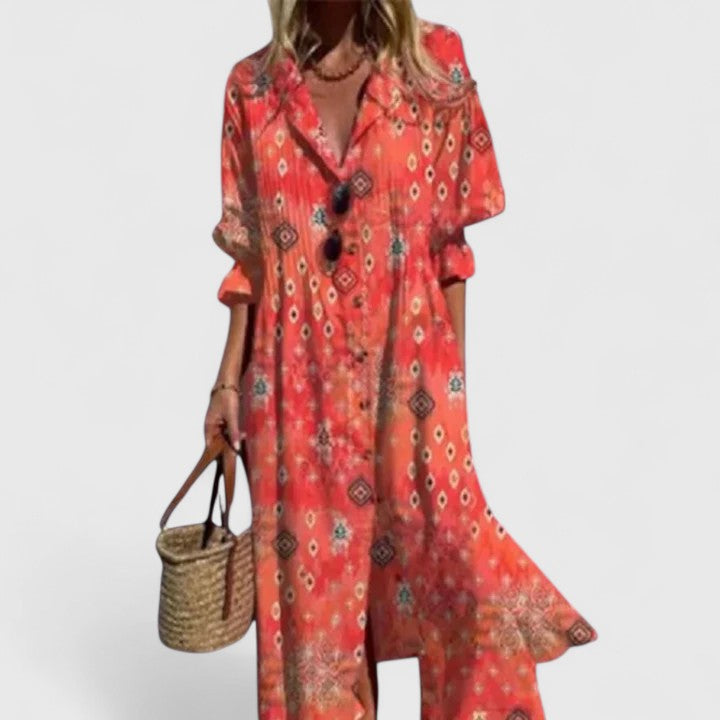 Marta | Sukienka Damska Midi Boho