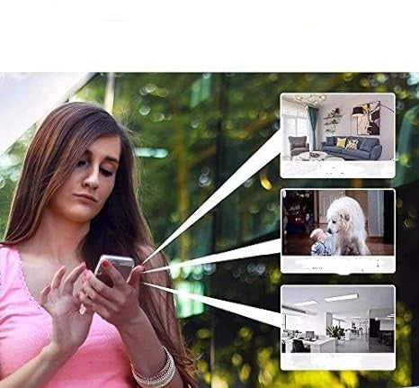Mini Kamera WiFi 1080P Z Detekcją Ruchu I Trybem Nocnym