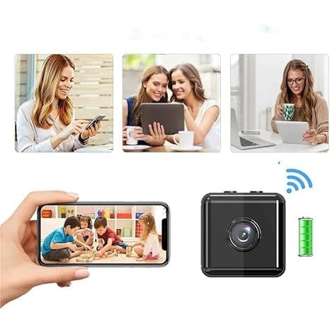 Mini Kamera WiFi 1080P Z Detekcją Ruchu I Trybem Nocnym