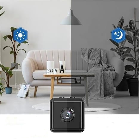 Mini Kamera WiFi 1080P Z Detekcją Ruchu I Trybem Nocnym