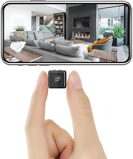 Mini Kamera WiFi 1080P Z Detekcją Ruchu I Trybem Nocnym