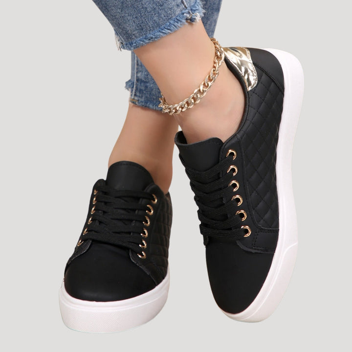 Sneakersy Damskie Sznurowane Casual