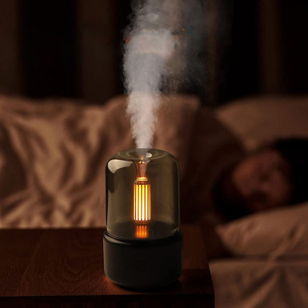 Nawilżacz Powietrza Ultrasoniczny Z Funkcją Aromatu I Podświetleniem