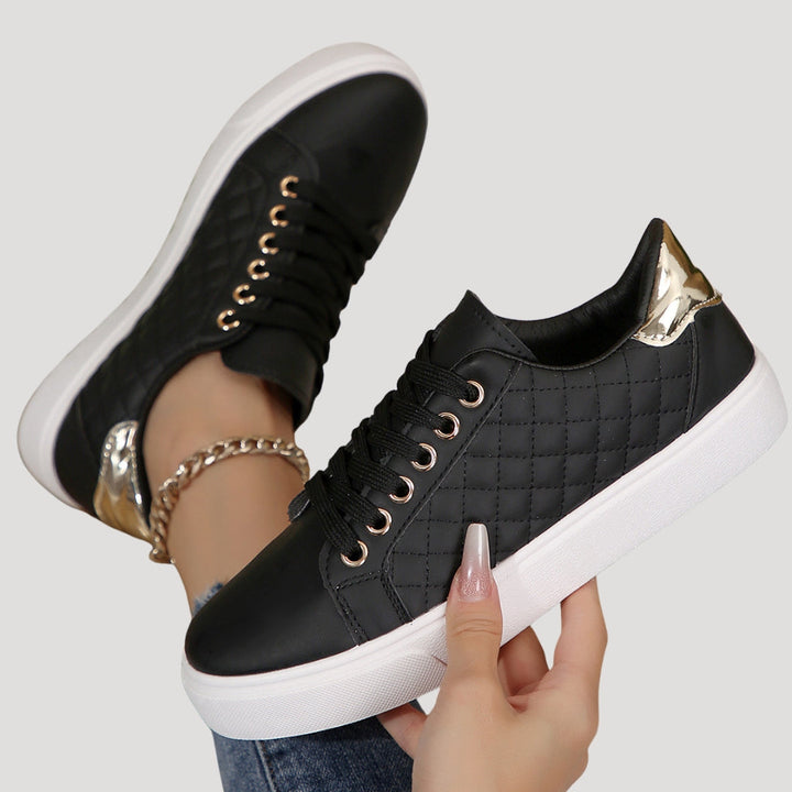 Sneakersy Damskie Sznurowane Casual