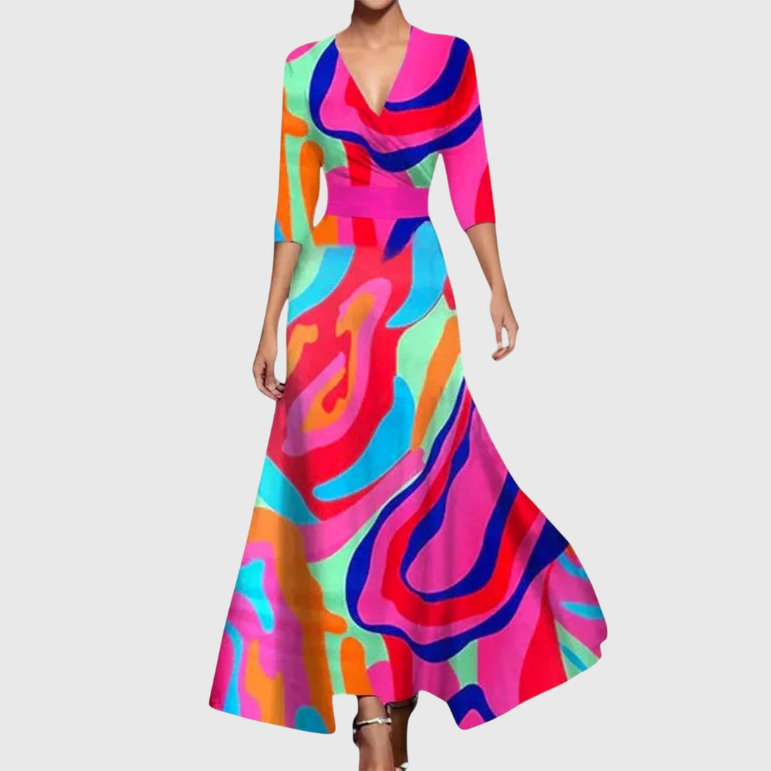 Alessandra | Sukienka Damska Maxi Elegancka