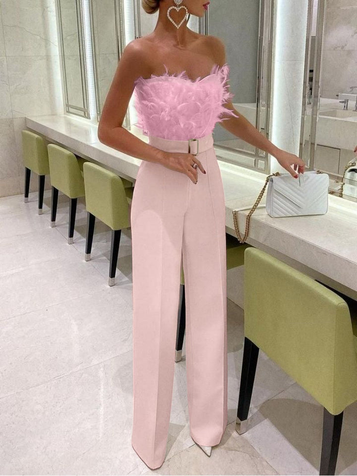 Frola | Kombinezon Damski Elegancki Bandeau