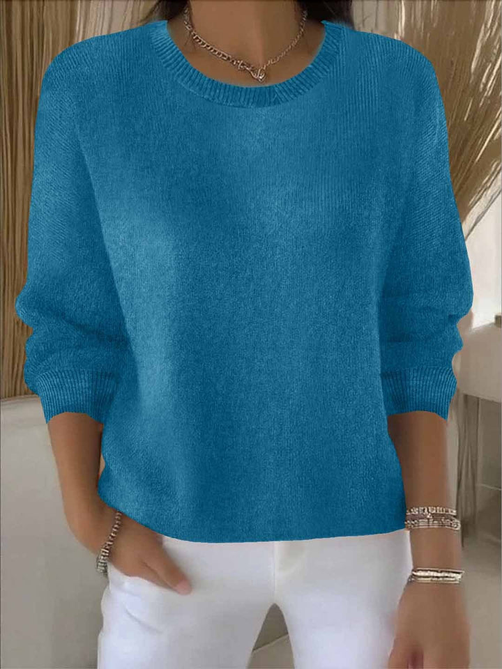 Sweter Damski Wiosenny o Luźnym Kroju do Codziennych Stylizacji Dla Kobiet