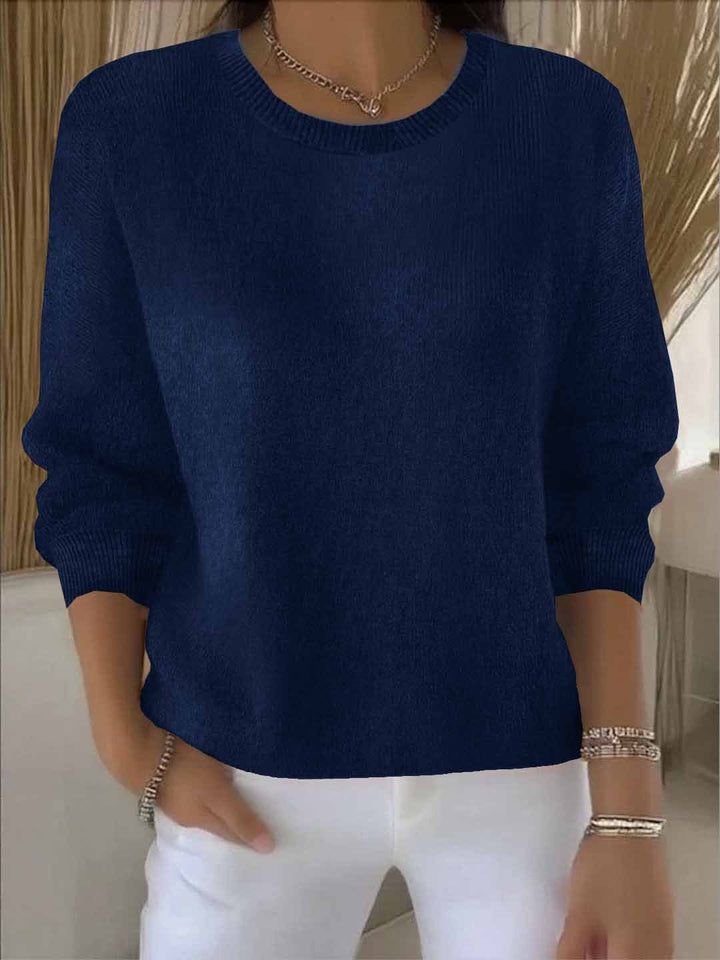 Sweter Damski Wiosenny o Luźnym Kroju do Codziennych Stylizacji Dla Kobiet