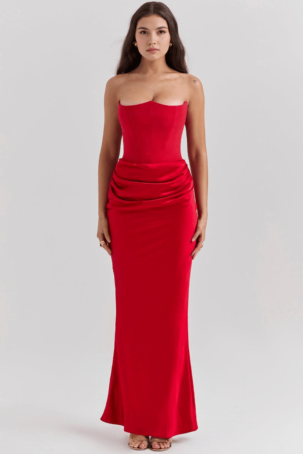 Agnieszka | Sukienka Maxi Elegancka Wieczorowa