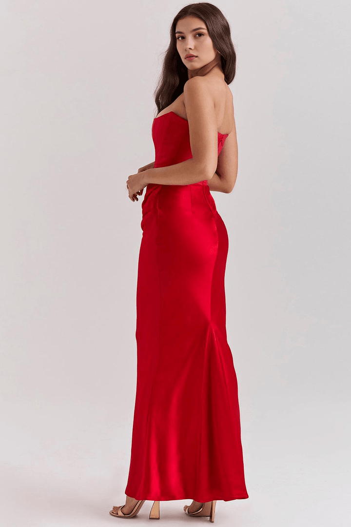 Agnieszka | Sukienka Maxi Elegancka Wieczorowa