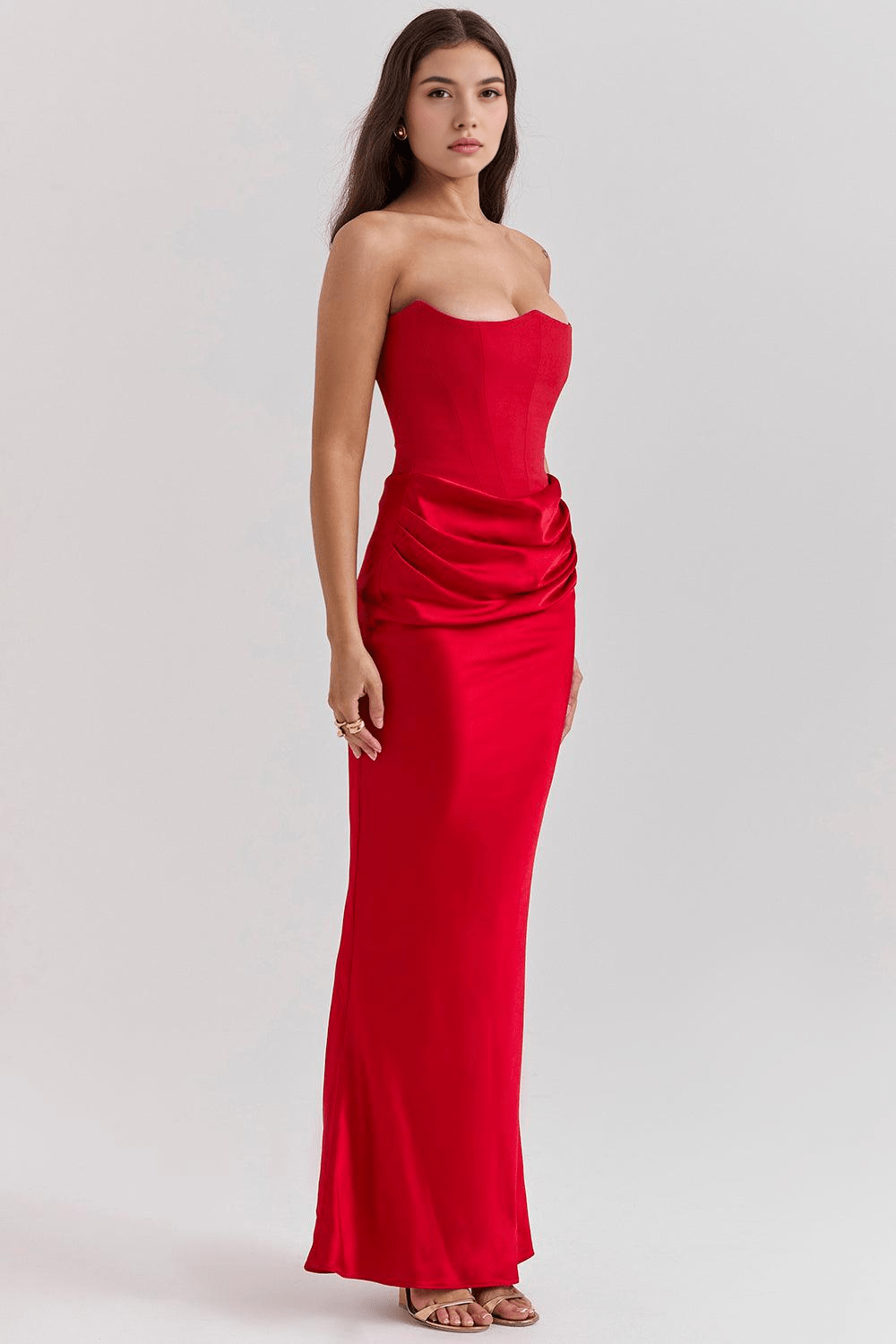Agnieszka | Sukienka Maxi Elegancka Wieczorowa