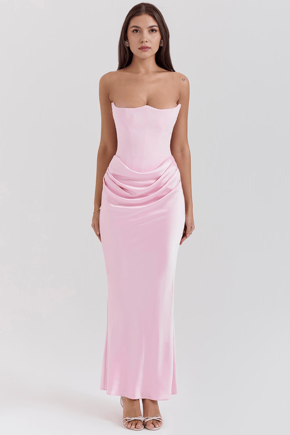 Agnieszka | Sukienka Maxi Elegancka Wieczorowa